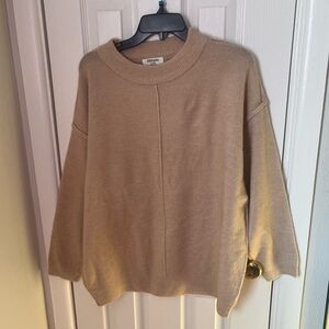 Tan Relaxed Fit Sweater in L/XL